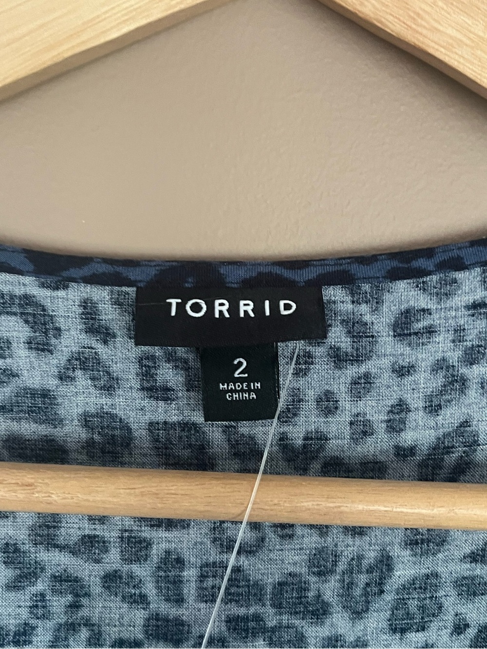 {Torrid} Cheetah Print Flutter Sleeve Faux Wrap Challis Dress - Womens 2X - NWT - Picture 8 of 13